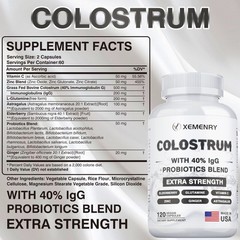 Colostrum – 40% IgG Concentrated, Gut Health Hair Growth Beauty & Immune Support