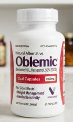 Vitasource Oblemic Weight Management Supplement 1000mg 60 Capsules | Free Ship