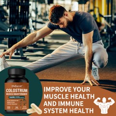 Colostrum Supplement 500 Mg – Supports Muscle And Joint Health, Immune Support