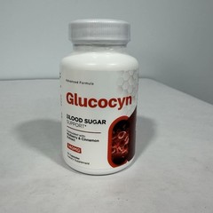 Advanced Formula Glucocyn Blood Sugar Support 140 mg, 15 Day Supply, Exp 3/27