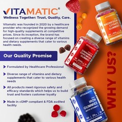 Vitamatic 15 Days Cleanse Gummies, Senna, Cascara, Psyllium, Flaxseed, Aloe Vera