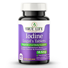 12.5mg Lugol’s Iodine Tablets – 90 Count