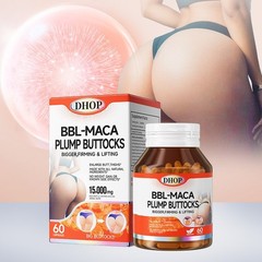 DHOP BBL-MACA Herbal Capsules 15000mg Natural Maca Blend Support Curvy Body 60 C