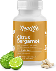 NewLife Naturals Citrus Bergamot Supplements 500 MG – 60 Count (Pack of 1)