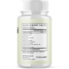 (1 Pack) Gluconol Advanced Blood Health Support Supplement Gluco Nol 60 Capsules
