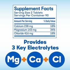 SlowMag Muscle & Heart Magnesium Chloride 180 Count (Pack of 1), White