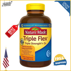Nature Made TripleFlex Triple Strength + D3 200 Caplets Joint Support