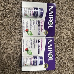 Natrol Melatonin 5 Mg Fast Dissolve 250 Tablets Strawberry Flavor EXP 10/31/27