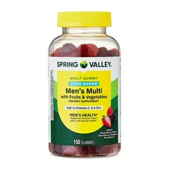 Zero Sugar Multivitamin Gummies for Men, 150 Count, Adult Daily Vitamin