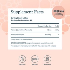 Youtheory Advanced Collagen – 6,000 mg 290 Count (Pack of 1), Black