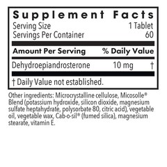 DHEA 50mg Micronized Lipid Matrix 60 Scored Tablets allergy research group