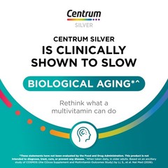 Centrum Silver Mens 50 Plus Multivitamin With Vitamin B and D3 100 Count
