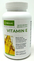 NeoLife Vitamin E with Lecithin & Wheat Germ Oil, 100 Capsules, NEW Exp: 8/2026
