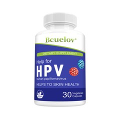 HPV Skin Wart Relief Itch Support Herbal Supplement Antioxidants 30-120 Capsules