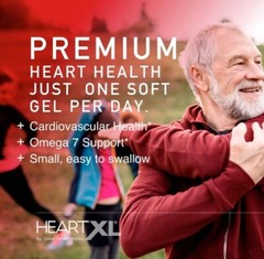 HeartXL High Potency Omega-7 Blend Cardiovascular Health Support – Promotes H…