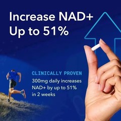TRU NIAGEN Formula NAD+ NR Supplement 300mg Nicotinamide Riboside 90 Capsules
