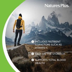 NaturesPlus Hema-Plex Iron 85 mg 60 Capsules – Pack of 2