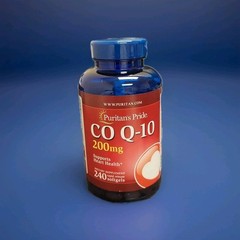 Puritan’s Pride Q-sorb Co Q-10 200mg Rapid Release Softgels – 240 Count Exp 8/26
