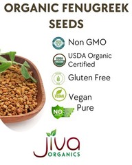 Jiva Organic Fenugreek Seeds 7 Ounce – 7 (Pack of 1), Original Version