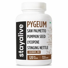 Pygeum Africanum Supplement, 7-in-1 Extract 120 Count (Pack of 1)