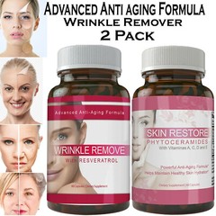 PHYTOCERAMIDES Anti Aging Wrinkle Remover Capsules Vitamins Multi Collagen Pills