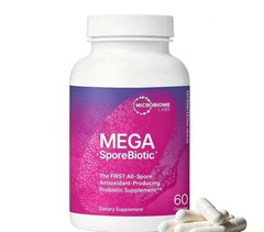 Microbiome Labs MegaSporeBiotic 60 Capsules New Sealed Free Shipping