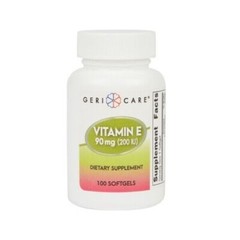 MCK Vitamin Supplement Geri-Care® Vitamin E 200 IU Strength Softgel 100 per 1 BT