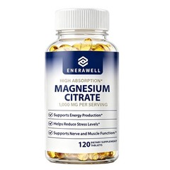 Magnesium Citrate 1000mg Capsules Super Strong Effective Capsules 02/07/2027