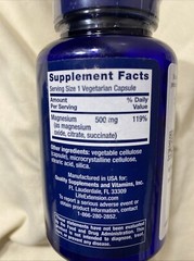 3 pack Magnesium Caps 450 ct Total Glycinate / Oxide Tablets See Pictures