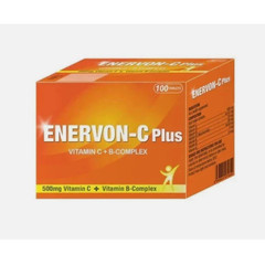 ENERVON-C Vit C + Vit B-Complex Increase Energy Immunity 500mg (100’s)