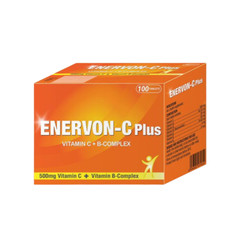 (1 Box ~ 100’s) ENERVON-C Vit C 500mg Vit B-Complex Increase Energy Immunity