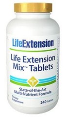 TAKE OFF $62 NOW! FOUR PACK SALE Life Extension Mix Tablets 240 tablets