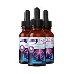 (3-Pack) Lung Clear Pro Drops – LungClear Healthy Lung Support Drops