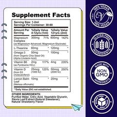 Kids Magnesium Liquid Drops-Magnesium Glycinate 2 Fl Oz (Pack of 1)