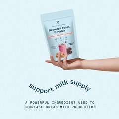 15 Oz Brewer’s Yeast Powder: Lactation & Energy Support for Nursing Mothers