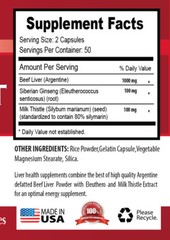 anti inflammatory pill – LIVER SUPPORT COMPLEX 1200mg – milk thistle capsules