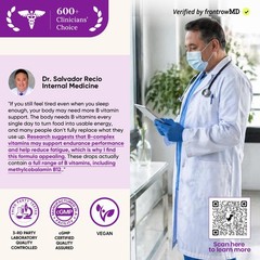 Vitamin B Complex 23000mcg – Methyl B12| B9 Folic|B7 Biotin,B1,B2,B3,B5,B6