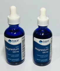 Trace Minerals Research Ionic Magnesium 2 Oz 400 mg Duo-Pack
