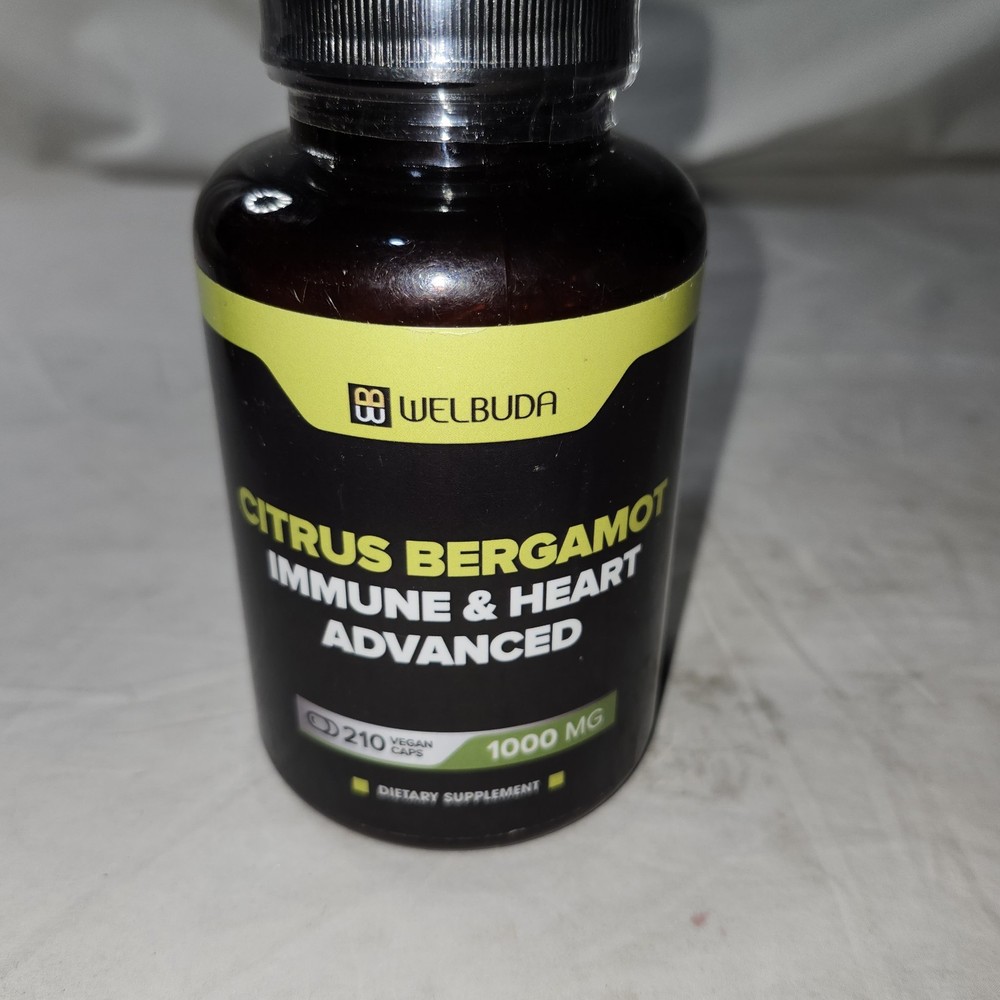 Citrus Bergamot 1000Mg Supplement, Made in the USA, 60 Capsules