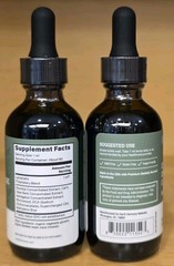 Lot Of 2 Earth Harmony Lymphatic Detox & Draining Cleanse Immune Support 2 fl oz
