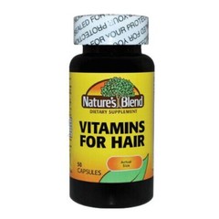 Nature’s Blend Vitamins For Hair Capsules 50 Caps