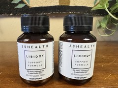 JSHealth Libido+ Support Formula 2 Pack 60 Tablets NEW Sealed Exp 02/2026