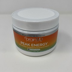 BrainMD Peak Energy Blackberry Powder 5.46oz (30 Servings)