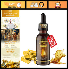 99.9% Pure Liquid Gold – 24K Monoatomic Ormus for Third Eye Awakening & DNA Acti