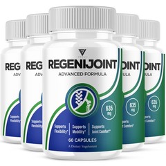 (5 Pack) RegeniJoint Advanced Formula, Regeni Joint Support (300 Capsules)