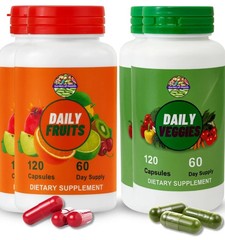 Garden OF Health Fruits Veggies Whole Food Capsules Daily Nutrition 240 Capsule