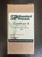 Standard Process Cataplex B for Cardiovascular Health 360 Tablets Exp 2027 NEW!