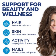 100% Marine Collagen Protein Supports Healthy Skin Hair Nail Bone Anti-aging
