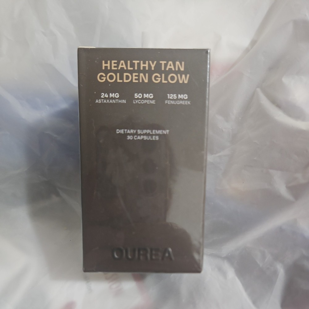Ourea Healthy Tan Golden Glow – 30 CAPS – EXP : 2027 NEW SEALED