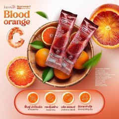 3 x 30 sachet Jamsai Blood Orange Vitamin C 1.000 mg. Elderberry Natural Supp